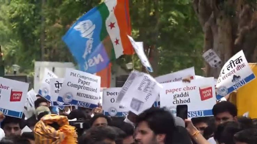 Agreed to NEET debate, Rahul 'backtracked': Govt amid Cong protest