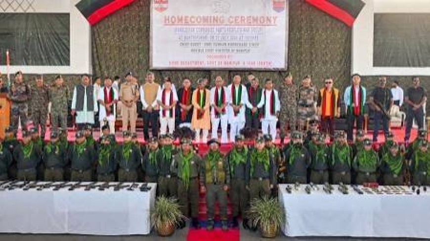 46 militants surrender in Manipur; major step towards peace, says CM