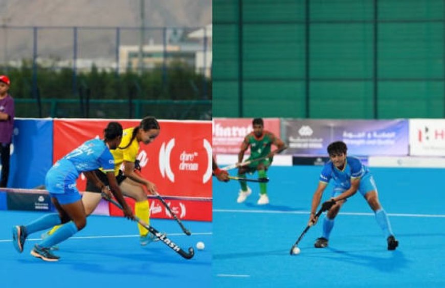 Youth Hockey5s Asian C'ship: Indian men's team beats Pakistan 7-3 and Oman 10-1; Women go down 3-6 to China 