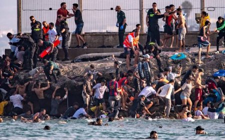 57 Dead, 60,000 Enter From Morocco: All About Crisis In Spain's Enclave Ceuta