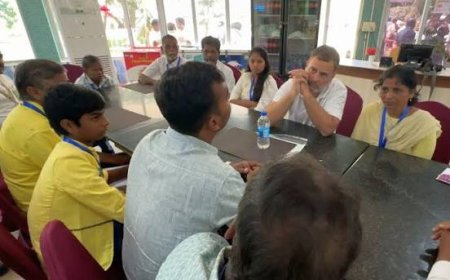 Rahul Gandhi meets kin of NEET aspirants who ended their lives