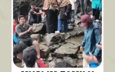 Family faces Islamophobia at Naneghat Reverse Waterfalls