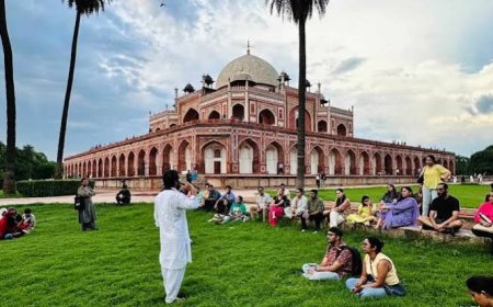 Air pollution damaging Humayun's Tomb, reveals IIT study