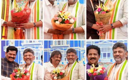 19 ministers inducted into CM Shivakumar-led cabinet in Karnataka