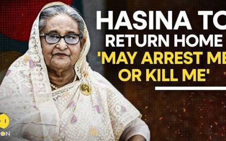 'They may kill me': Sheikh Hasina vows December return to Bangladesh in first presser since her ouster