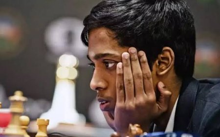 Praggnanandhaa leads as St. Louis title race heats up