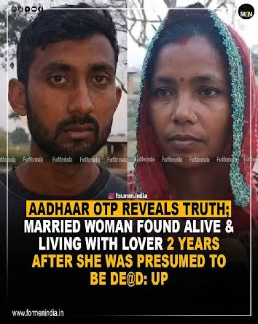 Missing for a month, married woman found living with lover