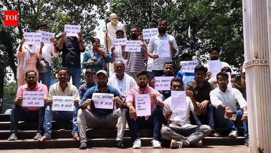 Jharkhand’s ‘Anonymous Gen Z movement’: 5,000 students protest JPSC exam irregularities in Ranchi