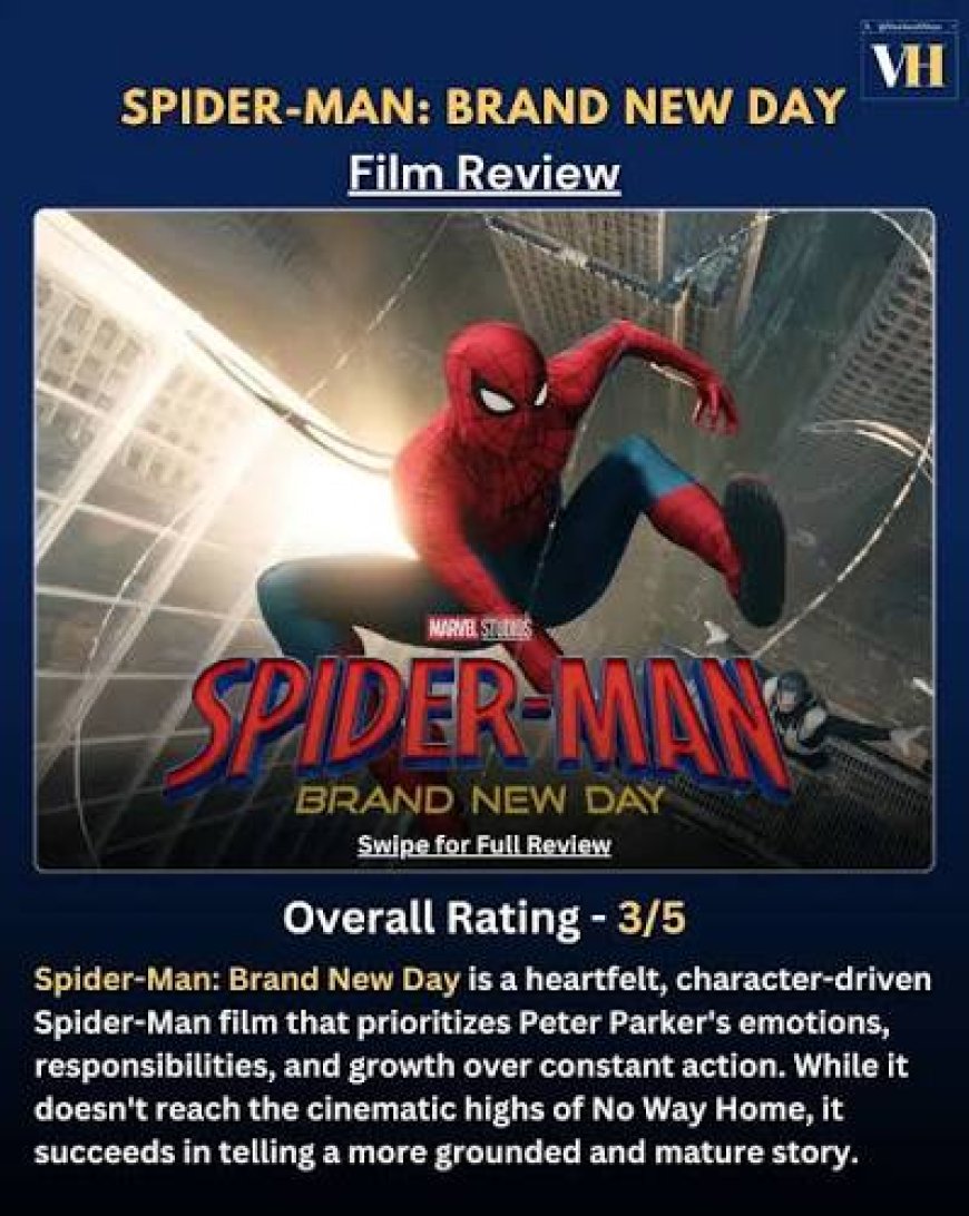 Spider-Man: Brand New Day Movie Review: Most soulful MCU Spider-Man film about Peter Parker