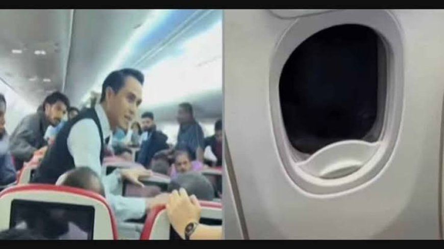 Passenger tries to open emergency exit mid-air, arrested